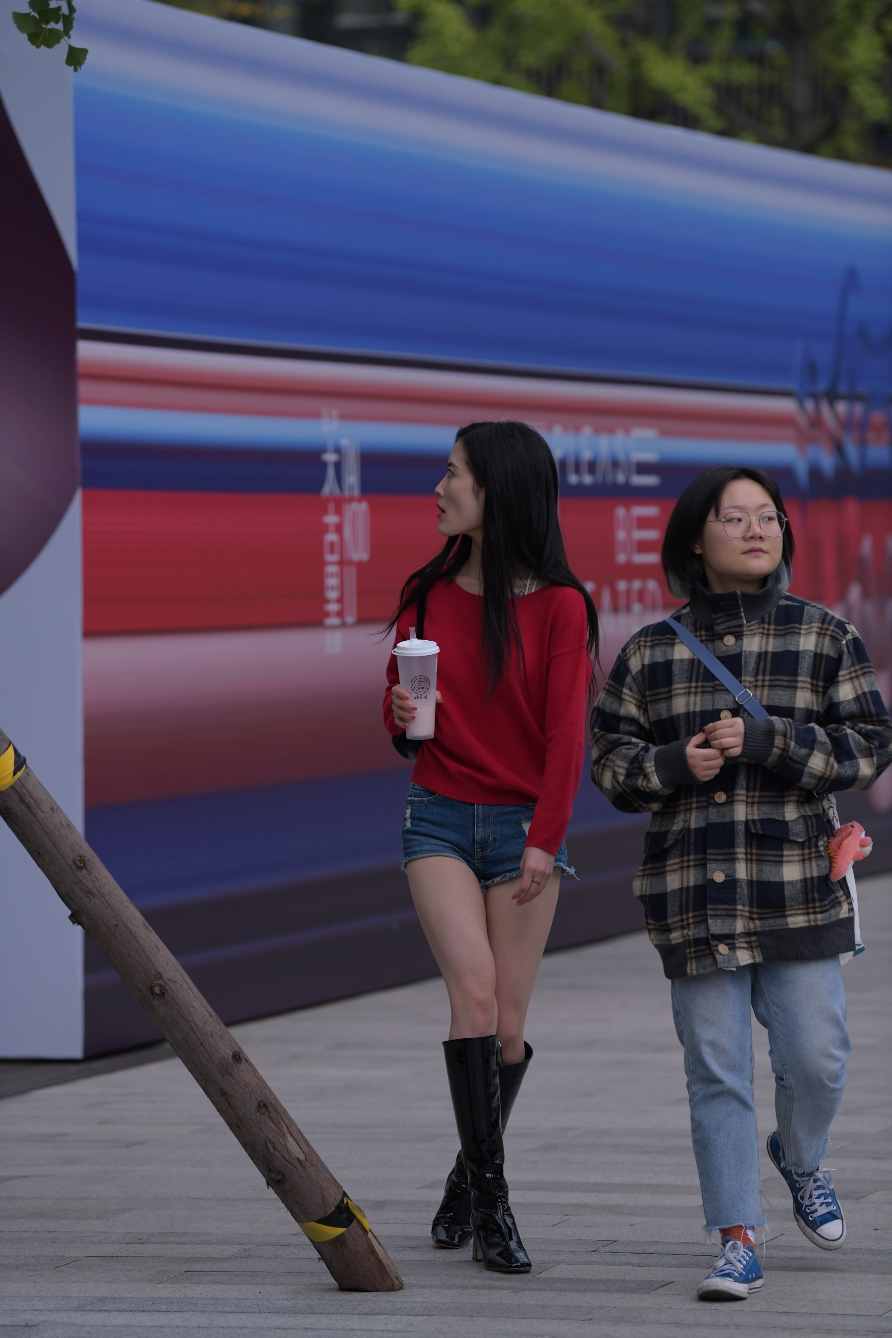 Visual impact work beautiful legs hot pants YY photo 8