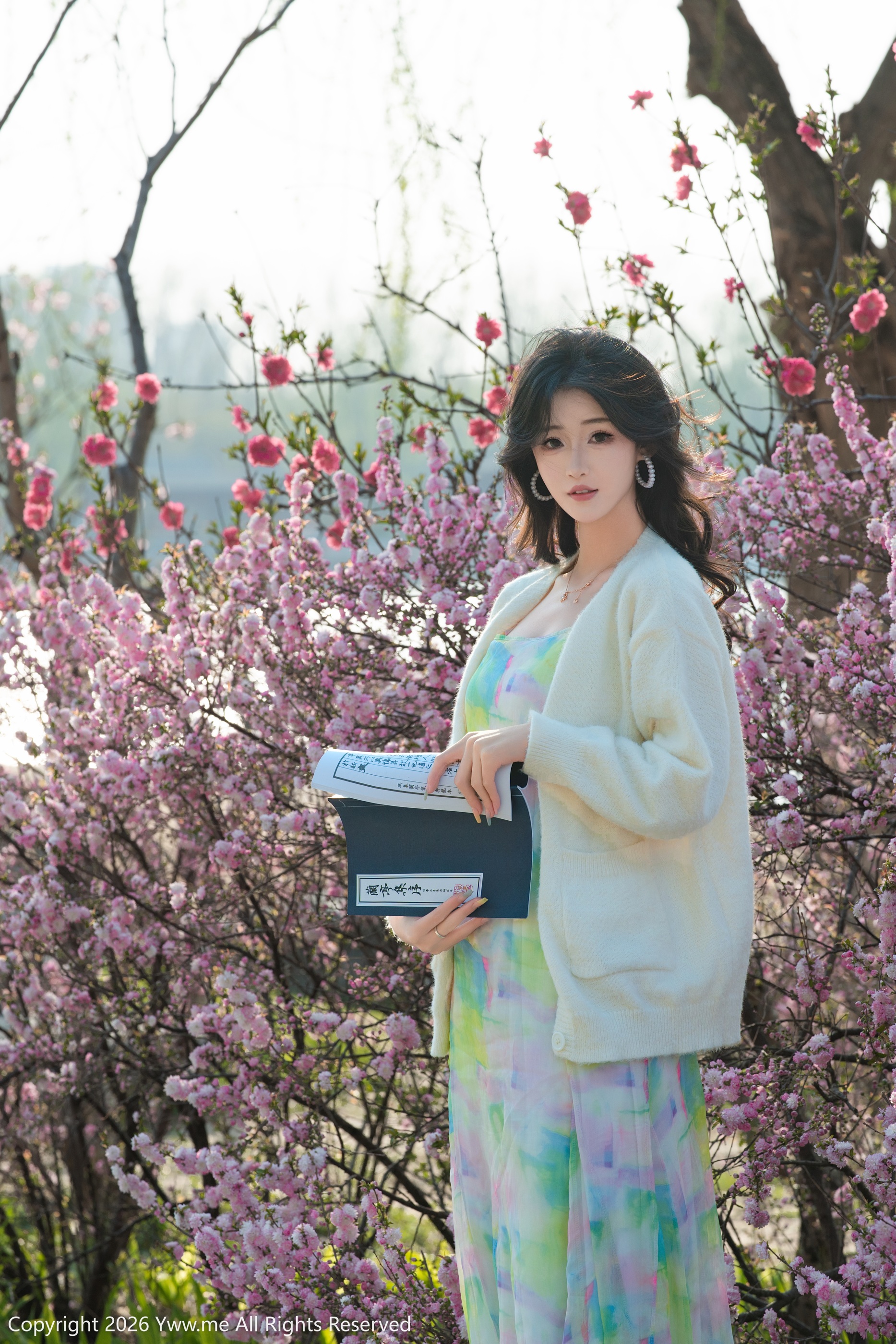 [艺图语] In books there are beauties like jade. Spring lakeside, scrolls and flowers. Lin Yu. 7